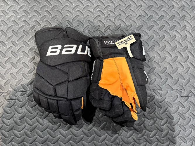 David Pastrnak Bauer Supreme Mach Gloves 13" Pro Stock (Used)