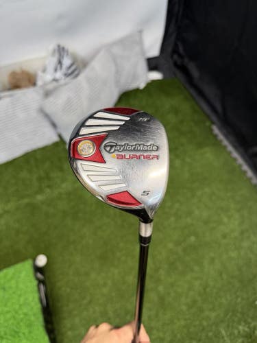 TaylorMade Burner 5 Wood 18* REAX 50g Stiff Flex Shaft RH No HC
