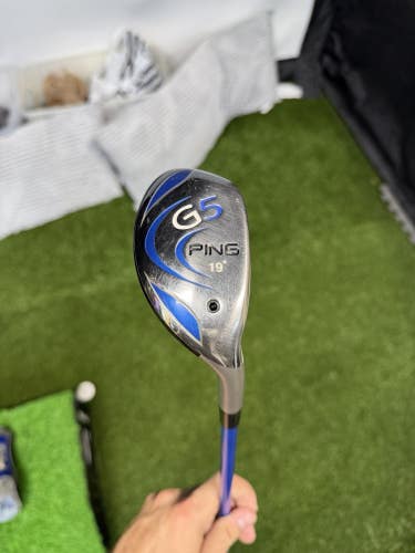 Ping G5 3 Hybrid 19* Prolaunch Blue Regular Flex Shaft RH W HC