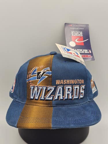 Vintage Sports Specialties Washington Wizards 1990s NBA Sports Hat Vtg Snapback