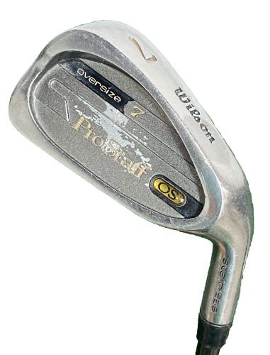 Wilson ProStaff OS Oversize 7 Iron Men's RH Regular Graphite 37" Jumbo Avon Grip