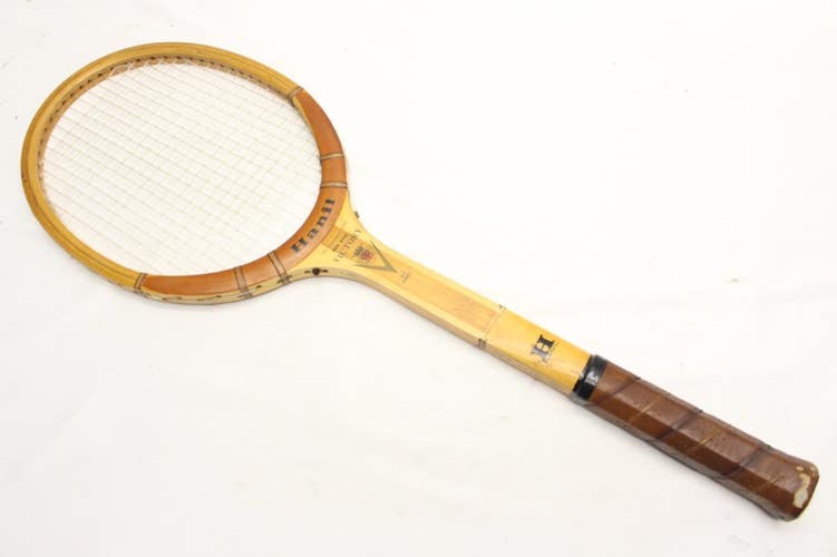VINTAGE KOREAN "HANIL NON RIVAL VICTORY" WOOD TENNIS RACQUET. ANTIQUE / DISPLAY