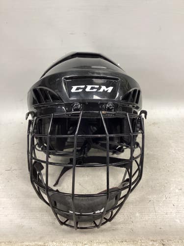 Used CCM FL 40 M Helmet Cage Combo Black MD 11851-S000045599