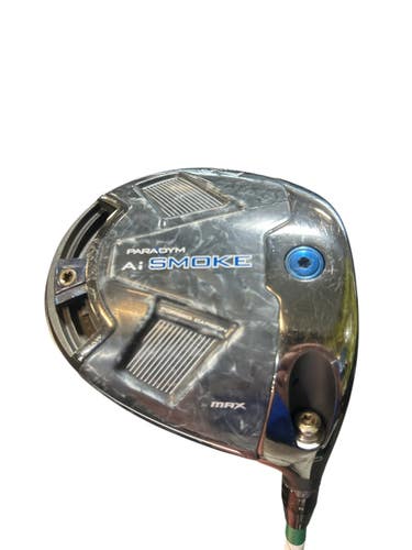Used Callaway PARADYM AI SMOKE MAX Mens Driver RH 9.0 Degree 11873-S000248842