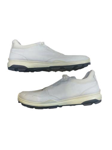 Used Ecco Mens Golf Shoes White Senior 9.5 11873-S000243967