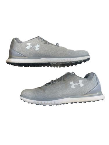 Used Under Armour Mens Golf Shoes Grey Senior 10.5 11873-C000249169