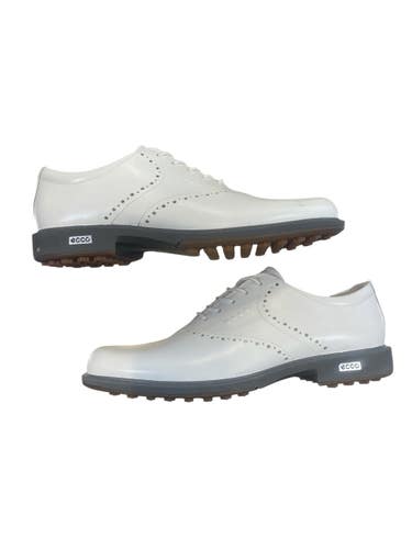 Used Ecco Mens Golf Shoes White Senior 10.5 11873-C000249170