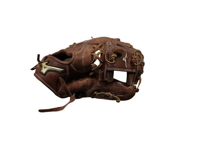 Used Mizuno PRIME ELITE GPE 1150M BB/SB Glove RH Throw Brown 11 1/2" 11873-S000249490