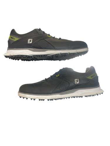 Used Foot Joy Mens Golf Shoes Black Senior 8.5 11873-C000244707