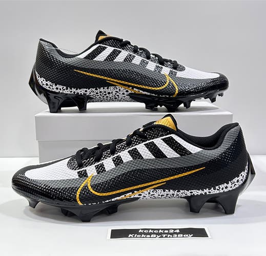 Size 11.5 Nike Vapor Edge Speed 360 Football Cleats Black Gold DQ5110-002