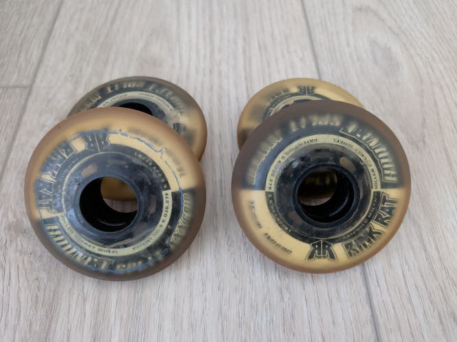 RINK RAT Hornet Split XXX Grip 76MM Indoor (4)Wheels (Used)