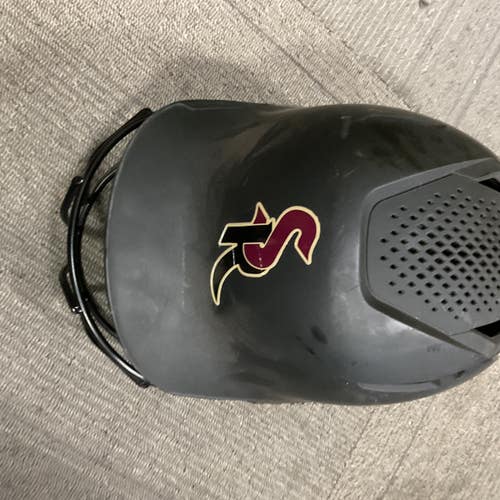 Used Evoshield BATTING HELMET W/ FACE MASK Batting Helmet w/Mask Black LG 11614-S000244620