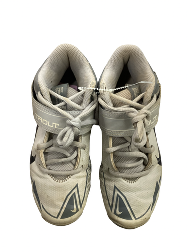 Used Nike TROUT BB/SB Cleats Grey Junior 02 11613-S000190546