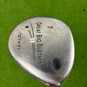 Women's 2002 Callaway Great Big Bertha II Right Handed Fairway Wood Ladies Flex 7 Wood (Used)