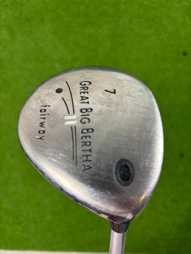 Women's 2002 Callaway Great Big Bertha II Right Handed Fairway Wood Ladies Flex 7 Wood (Used)