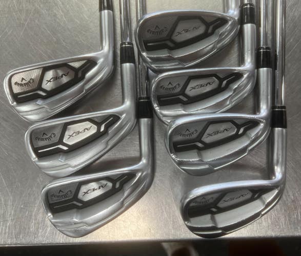 Used Callaway APEX FORGED 16 Mens Iron Set LH 4I-PW 11497-S000161763