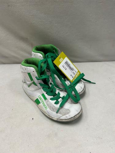 Used Wrestling Shoes White Junior 02 11490-S000277654