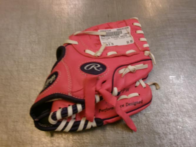 Used Rawlings PLAYERS SERIES BB/SB Glove RH Throw Red 9" 11339-S000207232