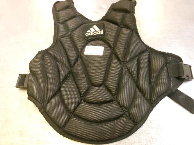 Used Adidas CHEST PROTECTOR Catchers Chest Protector Black Intermed 11339-S000207207