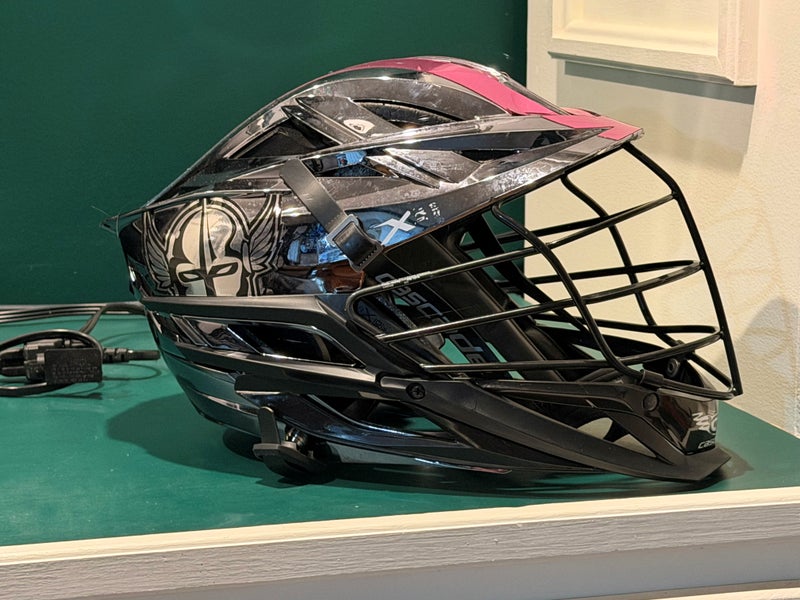PLL Chrome (Now Denver Outlaws) Cascade XRS Pro Helmet (Used)
