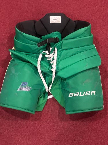 Florida Everblades Senior XL Bauer Pro Hockey Goalie Pants Pro Stock Item#PSFLBRH
