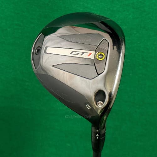 Titleist GT1 2025 15 Fairway Wood Mitsubishi Tensei 1K Blue 65-S Stiff w/ HC