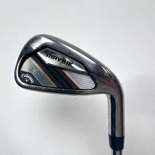 Callaway Mavrik Single 7 Iron True Temper Elevate VSS 95g Regular Steel Mens RH