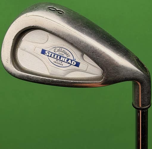 Callaway Steelhead X-14 Individual 8-Iron RH Steel Constant Weight Shaft NICE!