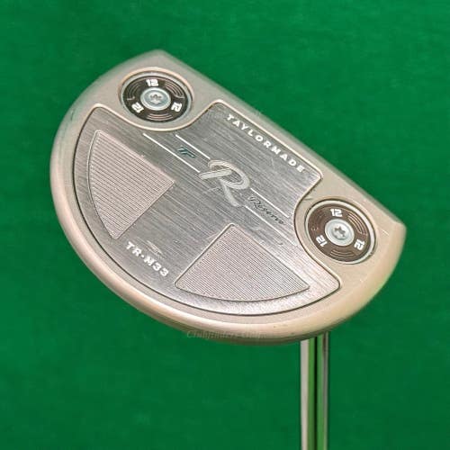 TaylorMade TP Reserve TR-M33 35" Slant-Neck Mallet Putter Golf Club
