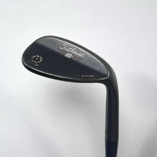 Titleist Vokey SM5 Raw Black Wedge 60* 7 Bounce S-Grind Wedge Steel Mens RH