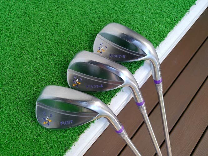 Artisan Forged (50*,54*,58*) Wedge Set w/ Project X 6.0 Stiff Shafts