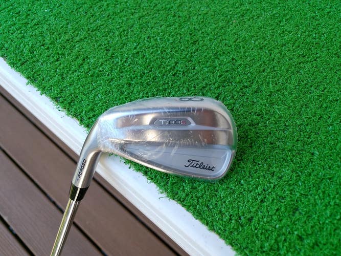 Titleist 2021 T100S Forged 8-Iron w/ True Temper AMT S300 Stiff Shaft - LEFTY
