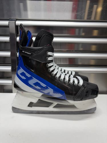 CCM JetSpeed FT4 Pro Hockey Skates Size 10 Regular Width 288mm (Used) TORONTO MAPLE LEAFS Pro Stock