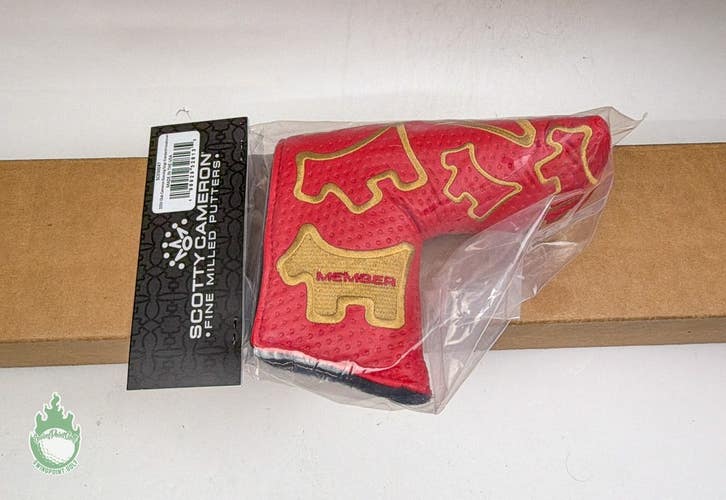 New Scotty Cameron 2026 Club Member Dancing Dogs Studio Blade Headcover