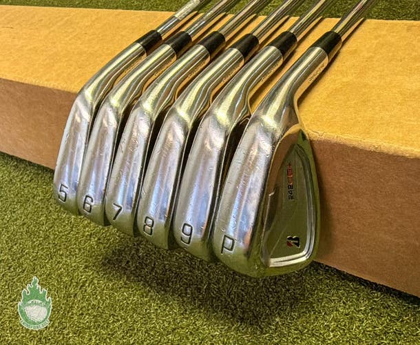 Used Bridgestone 242CB+ Forged Irons 5-PW Modus 105g Stiff Flex Steel Golf Set
