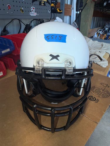 USED XENITH X2E+ ADULT FOOTBALL HELMET - XL - WHITE