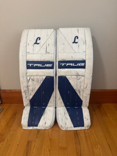 34" 2024 True L95 Goalie Leg Pads (Used)