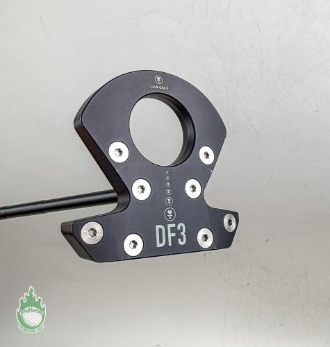 Used Right Handed LAB DF3 36" Putter Black Steel Golf Club