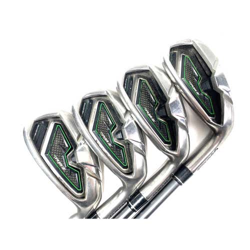 TaylorMade RocketBallz Iron Set 6-9 65g Regular Graphite Mens RH