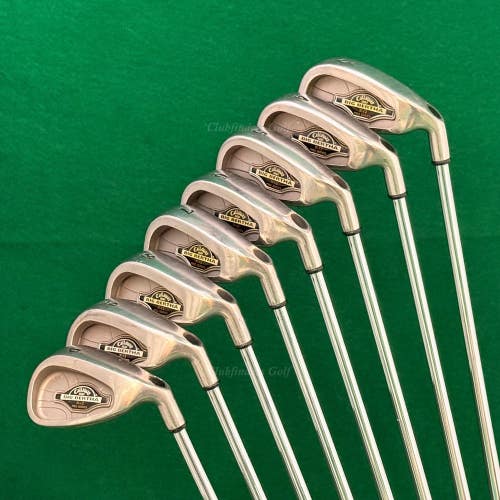 Callaway Big Bertha X-12 Pro Series 3-PW Iron Set Factory Rifle Steel X-Stiff