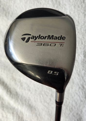 Taylormade 360 Ti 8.5° Driver RH; Graphite Shaft
