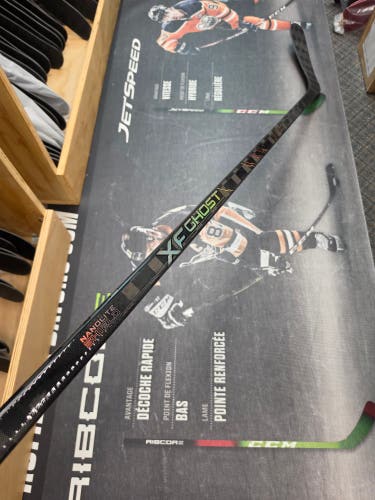 P29 | 75 Flex NEW! Senior CCM XF Ghost Left Hand Hockey Stick Pro Stock (New)