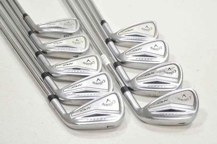 Callaway Apex Pro Forged 2014 3-PW,AW Iron Set Stiff Flex Elevate Steel #227875