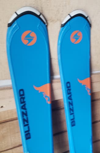 120cm BOYS JR. SKIS Blizzard COCHISE w/IQ BLIZZARD/MARKER 4.5 Bindings *USED* READY TO USE