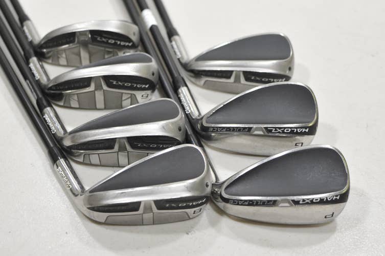 Cleveland Halo XL Full-Face 5-PW,GW Iron Set Regular Flex 60g Graphite #227889