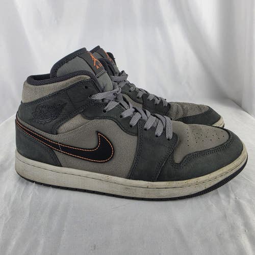 Nike Air Jordan 1 SE Mid Night Stadium Black FQ8338-017 Mens Size 10