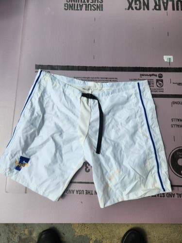 White XL Pant Shell Pro Stock (Used)