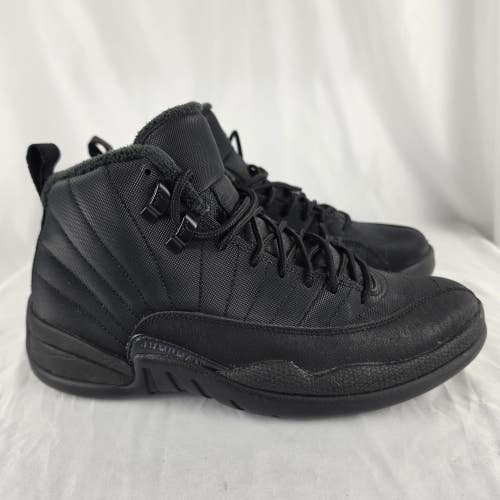 Size 9 - Mens Air Jordan 12 Retro Winterized Triple Black Sneakers Boots