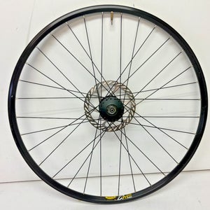 Mavic XM317 Disc 32-Spoke Tubeless Black Aluminum 26" QR Front Wheel HB-M475 Hub