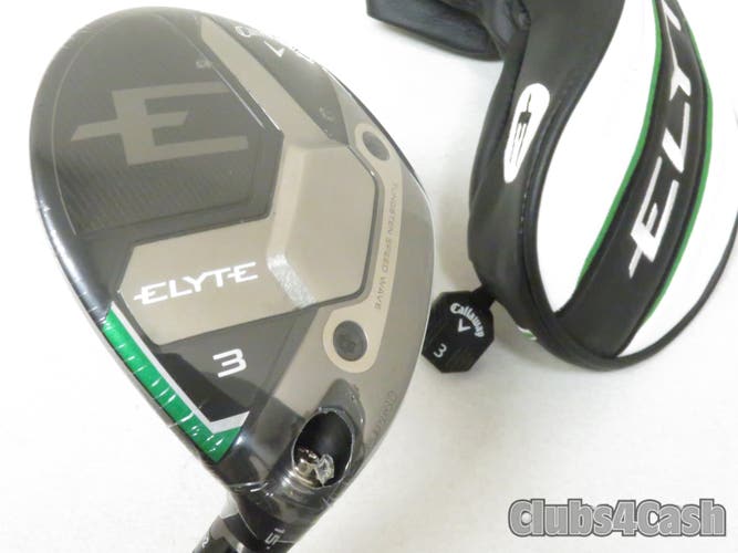 Callaway Elyte Fairway 15 3 Wood Denali Charcoal 60g 6.0 Stiff Flex +Cover NEW